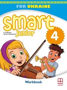 SMART JUNIOR FOR UKRAINE 4 WORKBOOK+ CD