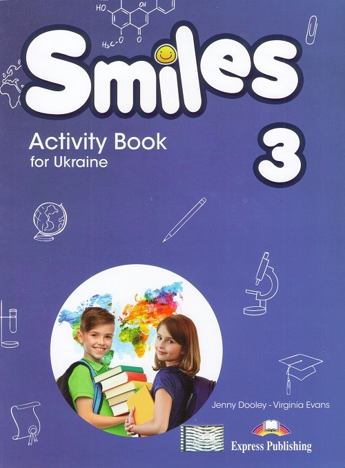 Smiles 3 for Ukraine Activity Book Робочий зошит