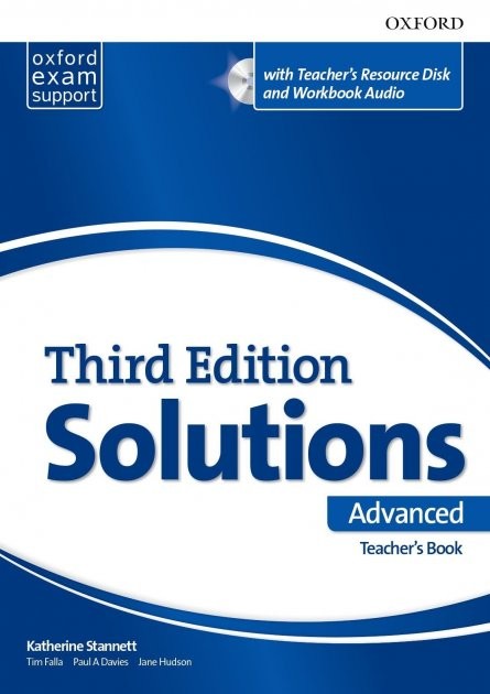 Solutions Advanced Teacher's Book and CD-ROM 3rd edition