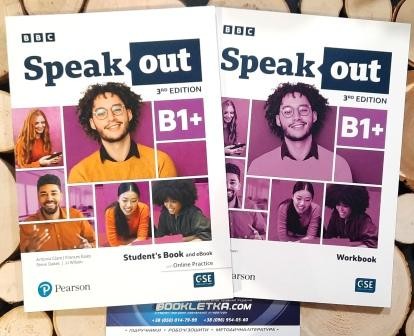 Speakout B1+ Комплект Підручник + Робочий зошит 3rd edition