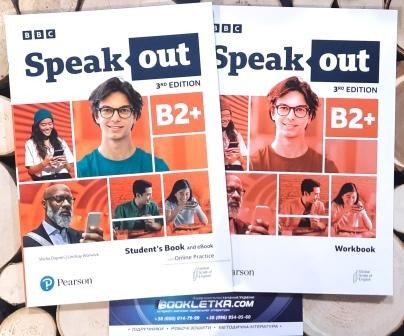 Speakout B2+ Комплект Підручник + Робочий зошит 3rd edition