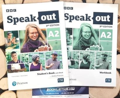 Speakout A2 Комплект Підручник + Робочий зошит 3rd edition