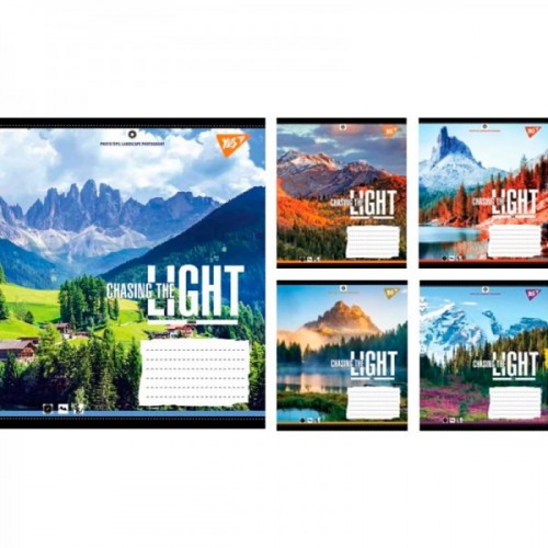 Зошит шкільний 18 арк лінія YES