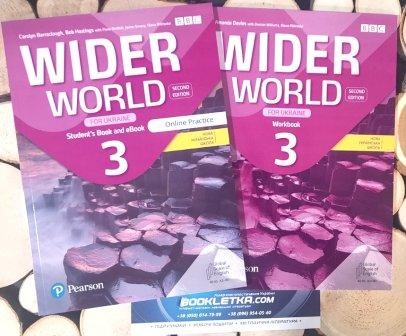 Wider World 3 Student's Book + Workbook Pearson Підручник + зошит