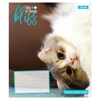 Зошит шкільний 18 аркушів клітинка 1 вересня Bliss