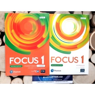 Focus 1 Student's Book + Workbook Pearson Підручник + зошит