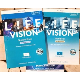 Life Vision Intermediate B1 Комплект Підручник + Зошит