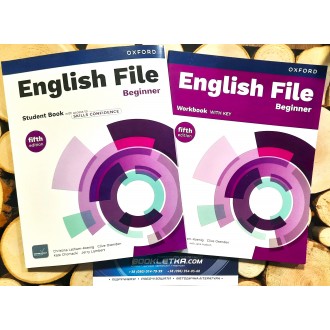 English File Beginner 5 видання Student's Book + Workbook Pearson Підручник + зошит