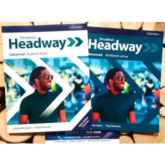 New Headway Advanced 5 видання Комплект Student's Book + Workbook Pearson Підручник + зошит