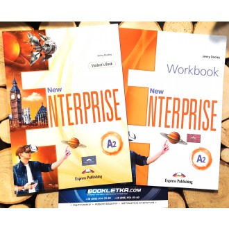 New Enterprise A2 Комплект Підручник + зошит (Нью Ентерпрайз)