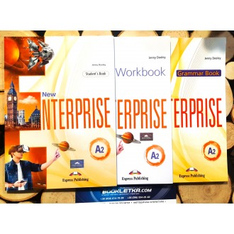 New Enterprise A2 Комплект Підручник + зошит+ граматика (Нью Ентерпрайз)