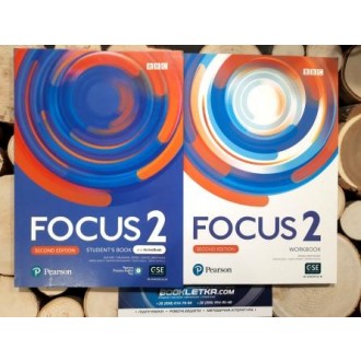 Focus 2 Student's Book + Workbook Pearson Підручник + зошит