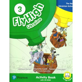 Fly High 3 Ukraine Activity Book with CD-ROM