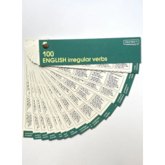 Картки Віяло Граматичне 100 English Irregular Verbs