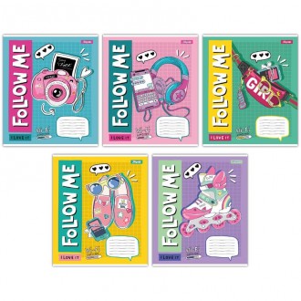 Зошит шкільний 24 арк  лінія Follow me 1 Вересня