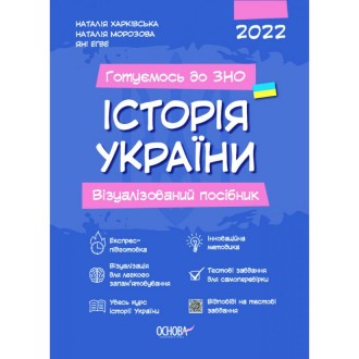 Історія України Візуалізований посібник підготовки до ЗНО 2022