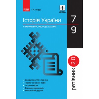 Рятівник Історія України у визначеннях таблицях і схемах 7—9 класів