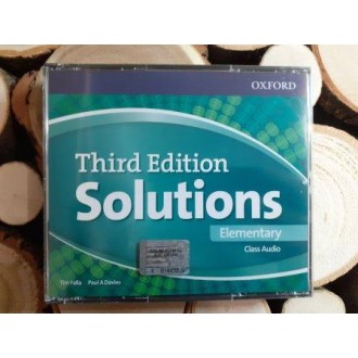 Solutions Elementary Class Audio CDs (4 Discs) 3rd edition