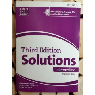 Solutions Intermediate Teacher's Book and CD-ROM 3rd edition