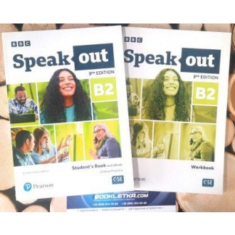 Speakout B2 Комплект Підручник + Робочий зошит 3rd edition