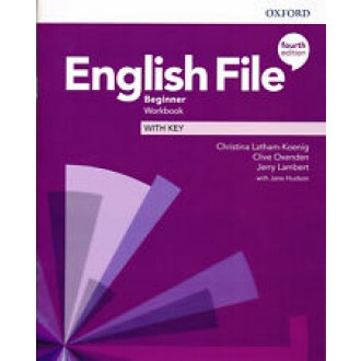 English File 4th Edition Beginner Workbook with key