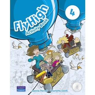 Fly High 4 Activity Book with CD-ROM