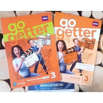 Go Getter 3 Student's Book + Workbook Pearson Підручник + зошит