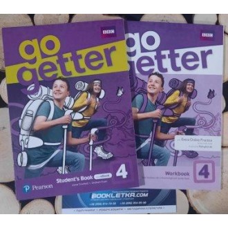 Go Getter 4 Student's Book + Workbook Pearson Підручник + зошит