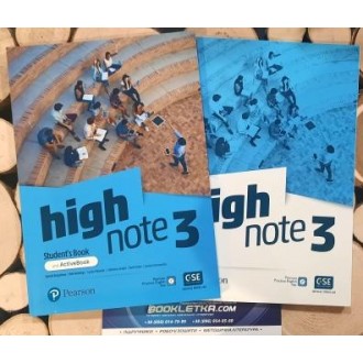 High Note 3 Student's Book + Workbook Pearson Підручник + зошит