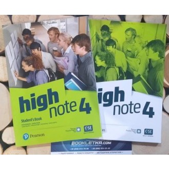 High Note 4 Student's Book + Workbook Pearson Підручник + зошит