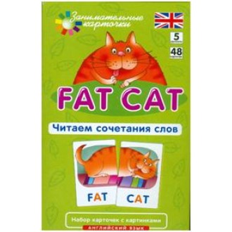 Английский язык. Толстый кот (Fat Cat). Уровень 5. Набор карточек с картинками