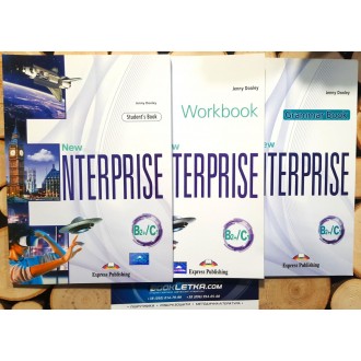 New Enterprise B2+/C1 Комплект Підручник + зошит+ граматика (Нью Ентерпрайз)