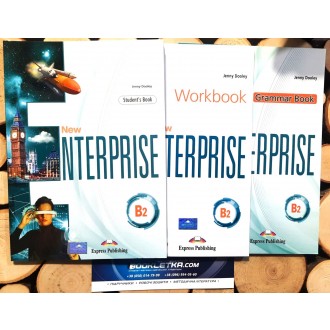 New Enterprise B2 Комплект Підручник + зошит+ граматика (Нью Ентерпрайз)