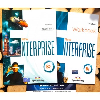 New Enterprise B2 Комплект Підручник + зошит (Нью Ентерпрайз)