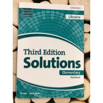 Solutions Elementary Workbook and Audio Pack (UA) 3rd edition