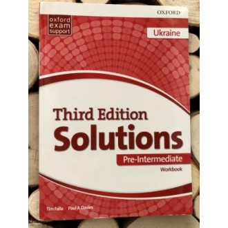 Solutions Pre-Intermediate Workbook and Audio Pack (UA) 3rd edition