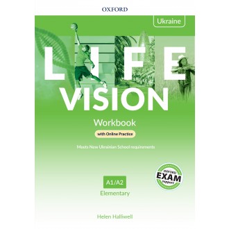 Life Vision Elementary A1-A2 Workbook with Online Practice for Ukraine