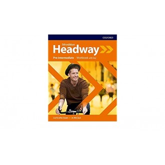 New Headway 5th Edition Pre-Intermediate Workbook with key.