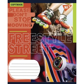 Зошит шкільний 24 аркуша лінія 1 вересня Freestyle street