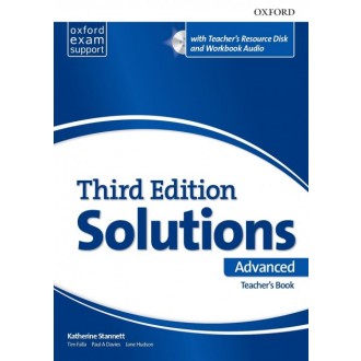 Solutions Advanced Teacher's Book and CD-ROM 3rd edition