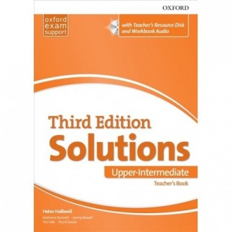 Solutions Upper-Intermediate Teacher's Book and CD-ROM 3rd edition