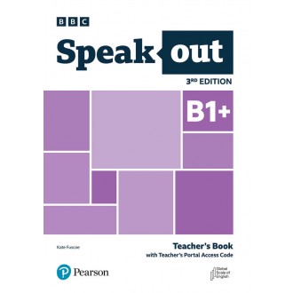 Speak Out B1+ Teacher's Book with Teacher's Portal Access Code Книга для вчителя 3rd Edition 9781292407449 купити