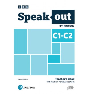 Speak Out C1-C2 Teacher's Book with Teacher's Portal Access Code Книга для вчителя 3rd Edition 9781292407456 купити