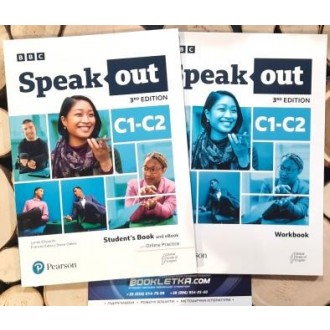 Speakout C1-C2 Комплект Підручник + Робочий зошит 3rd edition