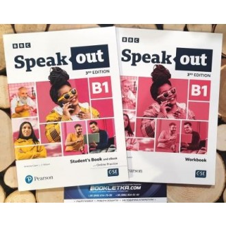 Speakout B1 Комплект Підручник + Робочий зошит 3rd edition