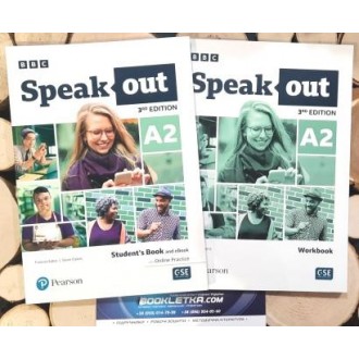 Speakout A2 Комплект Підручник + Робочий зошит 3rd edition