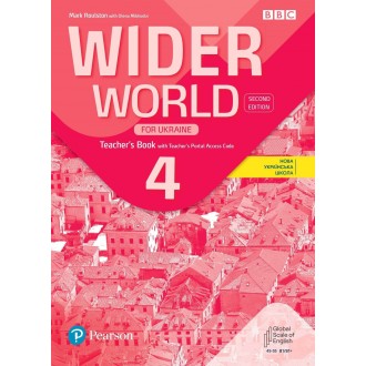 Wider World 4 Книга для вчителя Teacher's Book +Teacher's Portal Access Code 2nd Edition