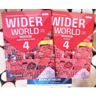 Wider World 4 Student's Book + Workbook Pearson Підручник + зошит