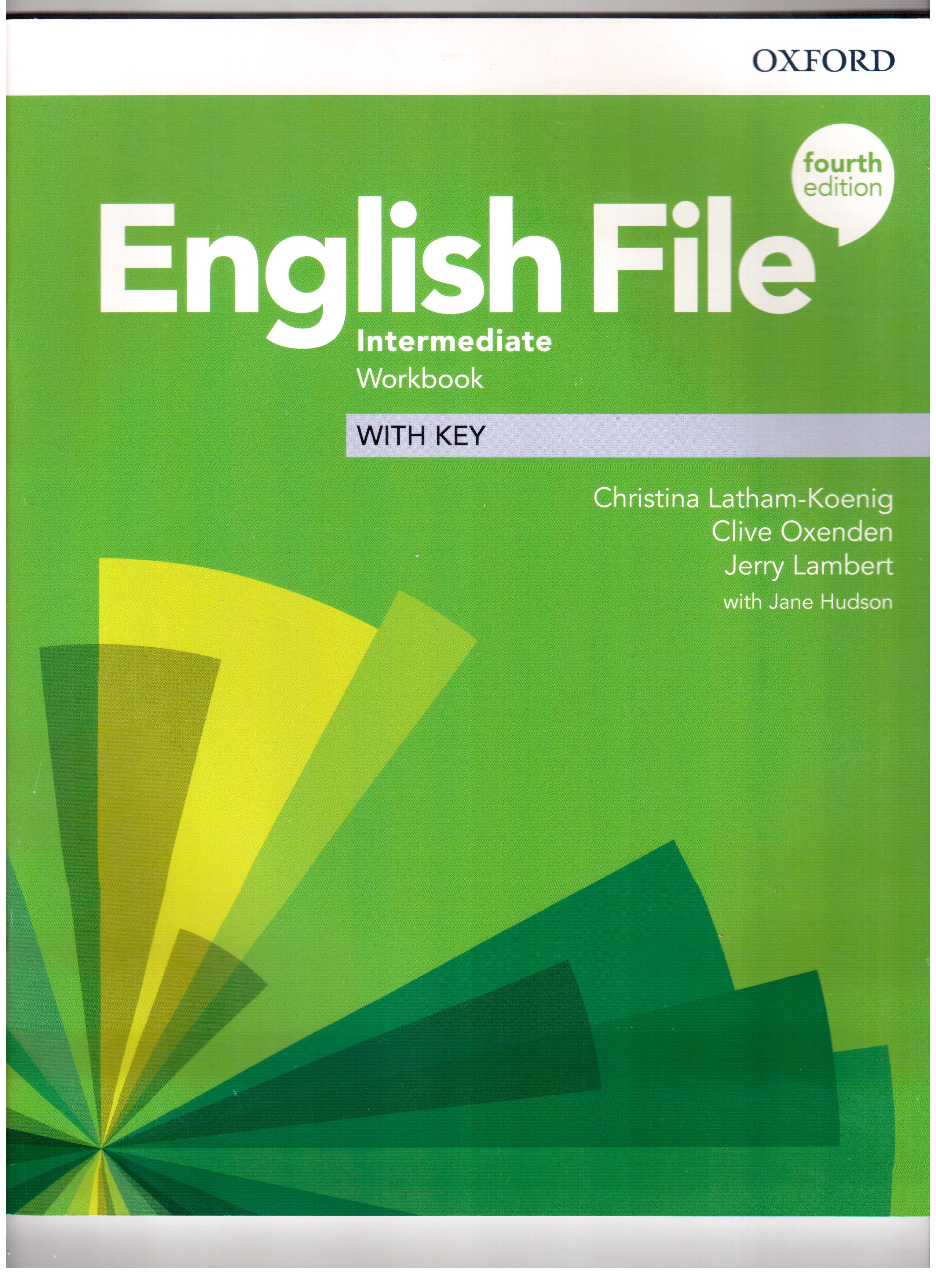 English File 4th Edition Intermediate Workbook with key