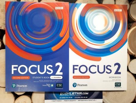 Focus 2 Student's Book + Workbook Pearson Підручник + зошит